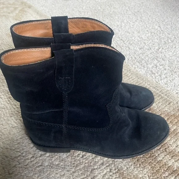 ISABEL MARANT Crisi suede ankle boots